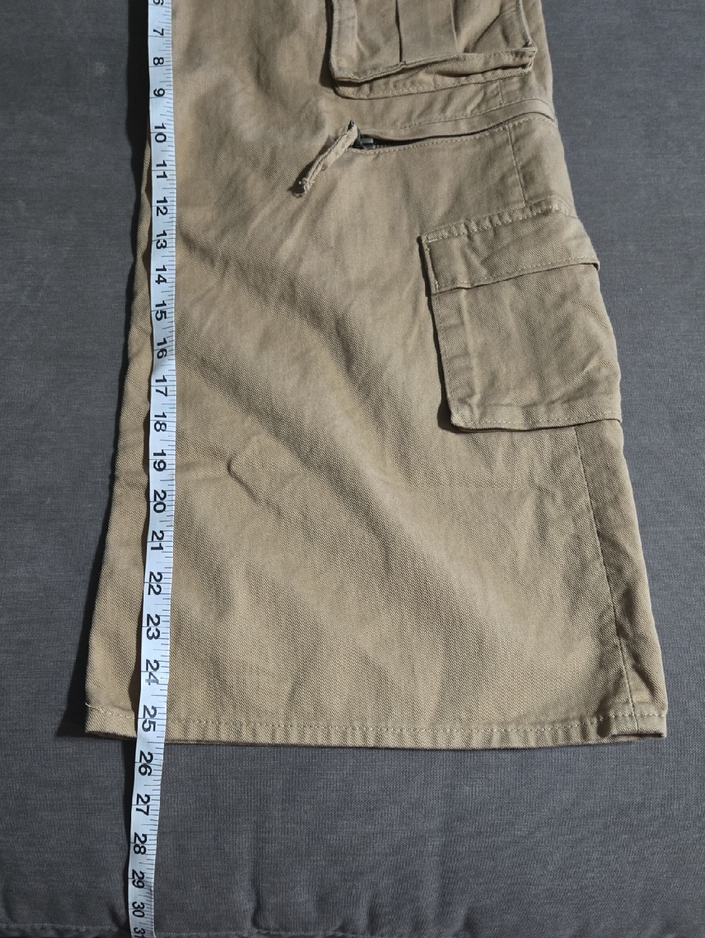 GAP Wide-Leg Cargo Pants in Khaki Brown - Picture 10 of 12